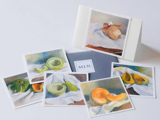 Fruits & Vegetables: 5x5" Prints, Set of 6
